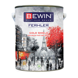 BEWIN - Ferhler GOLD SHIELD - Sơn ngoại thất siêu bóng 5l