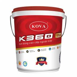 Sơn bóng cao cấp ngoài trời KOVA K360 - GOLD 4kg