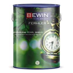 BEWIN - Ferhler ODOURLESS PEARL SHIELD - Sơn siêu bóng ngọc trai công nghệ sinh học 5l