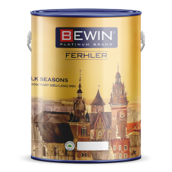 BEWIN - Ferhler SILK SEASONS - Sơn ngoại thất siêu láng mịn 5l