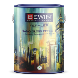 BEWIN - Ferhler NANO GLOSS EFFECTS - Sơn ngoại thất bóng công nghệ Nano 5l