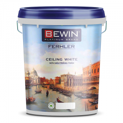 BEWIN - Ferhler CEILING WHITE - Sơn siêu trắng trần 22kg